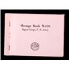 Image 2 : WWII U.S. Army Signal Corps Message Books