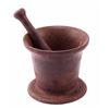 Image 1 : Antique Cast Iron Mortar and Pestle