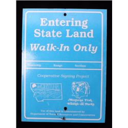 Montana Fish, Wildlife and Parks Sign