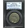 Image 1 : Undated 50C Kennedy Half Dollar--Die Adjustment Strike, 25% Off Center--AU55 PCGS. Die adjustment pi