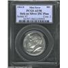 Image 1 : 1964-D 50C Half Dollar--Struck on a Silver 25C Planchet--AU58 PCGS. A sharply struck and lightly ton