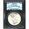 Image 1 : 1922 S$1 Peace Dollar--1/4" Cracked Planchet--MS62 PCGS. A rather sizeable crack in the planchet ext