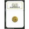 Image 1 : 1915-S $2 1/2 Panama-Pacific Quarter Eagle MS62 NGC. An relatively unabraded representative with rea