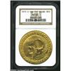 Image 1 : 1915-S $50 Panama-Pacific 50 Dollar Round MS63 NGC. One of the rarest and most visually impressive o