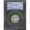 Image 1 : 1893 25C Isabella Quarter MS66 PCGS. This premium quality Gem is exceptional in surface preservation