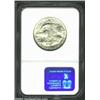 Image 2 : 1921 50C Alabama MS65 NGC. Untoned, or essentially so, both sides are uncommonly abrasion-free for t