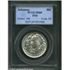 Image 1 : 1936 50C Arkansas MS65 PCGS. A well preserved Gem with extensive shimmering luster and faint blushes