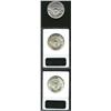 Image 2 : A 1936 SET Arkansas PDS Set that includes: 1936 MS65 ANACS, untoned with good luster and a reasonabl