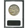 Image 2 : 1936-S 50C Bay Bridge MS66 ANACS. Speckled orange-gold and sea-green patina enriches the virtually p
