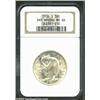 Image 1 : 1936-S 50C Bay Bridge MS66 NGC. This is a bright, satiny Gem whose golden tinged surfaces are expect