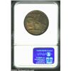 Image 2 : 1936-S 50C Bay Bridge MS66 NGC. Deeply and originally colored in golden-brown shades. On the reverse