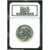 Image 1 : 1935-S 50C Boone MS66 NGC. Freckles of golden-brown and powder-blue patina endow this mildly proofli