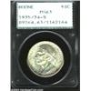 Image 1 : 1935/34-S 50C Boone MS63 PCGS. Housed in a first generation PCGS holder, both sides are uncommonly b