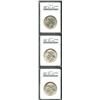 Image 1 : 1935/34 SET Boone PDS Set MS65 ANACS. The P-mint Gem is well struck and satiny with clean and lightl