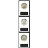 Image 2 : 1935/34 SET Boone PDS Set MS65 ANACS. The P-mint Gem is well struck and satiny with clean and lightl