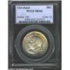 Image 1 : 1936 50C Cleveland MS66 PCGS. Well struck and exquisitely preserved, with just a few small surface b