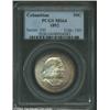 Image 1 : 1892 50C Columbian MS64 PCGS. Mostly brilliant still with significant portions of light golden-rose.