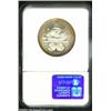 Image 2 : 1892 50C Columbian MS66 NGC. Rich, original, cobalt-blue and antique-copper toning envelops the obve