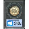 Image 2 : 1935 50C Connecticut MS66 PCGS. Blushes of golden-brown and rose-violet patina invigorate the margin