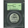 Image 1 : 1936 50C Delaware MS66 PCGS. Scintillating mint luster graces surfaces that are free of all but a fe