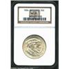 Image 1 : 1924 50C Huguenot MS65 NGC. An exquisitely struck representative with pleasing dusky lemon-gold pati