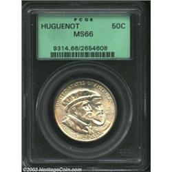 1924 50C Huguenot MS66 PCGS. A flashy Gem that has a razor-sharp strike and nearly pristine fields..