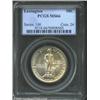 Image 1 : 1925 50C Lexington MS66 PCGS. Wisps of steel-blue color alternate with iridescent honey-gold patina.
