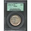 Image 1 : 1936 50C Long Island MS66 PCGS. Sharply struck with dove-gray centers and variegated peripheral toni