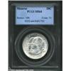 Image 1 : 1923-S 50C Monroe MS64 PCGS. Mostly brilliant with a few dabs of deeper russet toning scattered arou