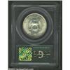 Image 2 : 1938 50C New Rochelle MS64 PCGS. A few swirls of russet patina are noted at the denticles, but the o