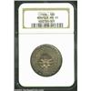 Image 1 : 1936 50C Norfolk MS65 NGC. Deeply toned charcoal grey with ruby accents. Nicely preserved with ample
