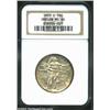 Image 1 : 1933-D 50C Oregon MS66 NGC. Originally toned in rich dove-gray and tan-gold colors. Sharply struck w