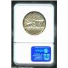 Image 2 : 1933-D 50C Oregon MS66 NGC. Originally toned in rich dove-gray and tan-gold colors. Sharply struck w