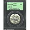Image 1 : 1934-D 50C Oregon MS66 PCGS. Fully struck and well preserved, with all of the intricate design detai