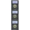 Image 1 : 1939 SET Oregon PDS Set MS66 PCGS. The P-mint Gem has golden-brown and lilac hues, a needle-sharp st