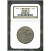 Image 1 : 1915-S 50C Panama-Pacific MS65 NGC. Finely mottled steel-violet toning embraces both sides, with sub