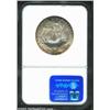 Image 2 : 1920 50C Pilgrim MS65 NGC. Terrific mint luster covers each side of this original coin. The pearl-gr