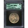Image 1 : 1920 50C Pilgrim MS66 ICG. Well struck with lovely mauve-gray color on the obverse, and a satiny, un