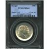 Image 1 : 1926 50C Sesquicentennial MS64 PCGS. The centers have hints of golden-brown color. Flashy luster and