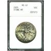 Image 1 : 1925 50C Stone Mountain MS67 ANACS. An expertly preserved Superb Gem, with blatantly original russet