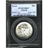 Image 1 : 1935-D 50C Texas MS67 PCGS. Boldly struck, as is characteristic of the D-mint from this year, with a