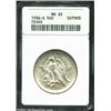 Image 1 : 1936-S 50C Texas MS65 ANACS. The dominant pearl-gray patina is occasionally interrupted by hints of.