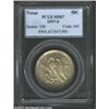 Image 1 : 1937-S 50C Texas MS67 PCGS. Well struck and essentially pristine, the smooth surfaces are uniformly.