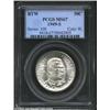 Image 1 : 1949-S 50C Booker T. Washington MS67 PCGS. The 1949-S is among the scarcest in the six-year series w