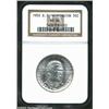 Image 1 : 1950 50C Booker T. Washington MS66 NGC. Dazzling and brilliant throughout with exceptionally clean s