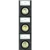 Image 1 : 1950 SET Booker T. Washington PDS Set MS65 PCGS. All three of these consecutively numbered, first ge