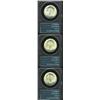 Image 2 : 1950 SET Booker T. Washington PDS Set MS65 PCGS. All three of these consecutively numbered, first ge