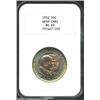 Image 1 : 1952 50C Washington-Carver MS65 NGC. Deep original toning blankets each side of this eye-appealing G