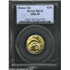 Image 1 : 1986-W G$5 Statue of Liberty Gold Five Dollar MS70 PCGS. An extraordinary representative of this att