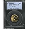 Image 1 : 1991-W G$5 Mount Rushmore Gold Five Dollar PR70 Deep Cameo PCGS. A glistening proof variant of this.